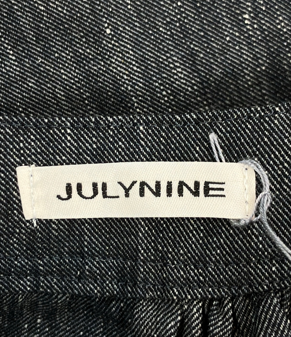 美品 JULY NINE 半袖ロングワンピース レディース SIZE 0 (XS) ジュライナイン