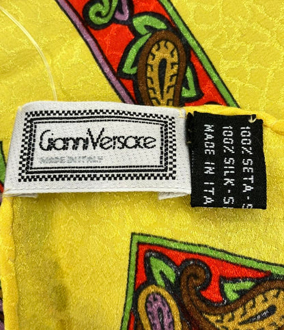 ヴェルサーチ スカーフ シルク100% レディース VERSACE