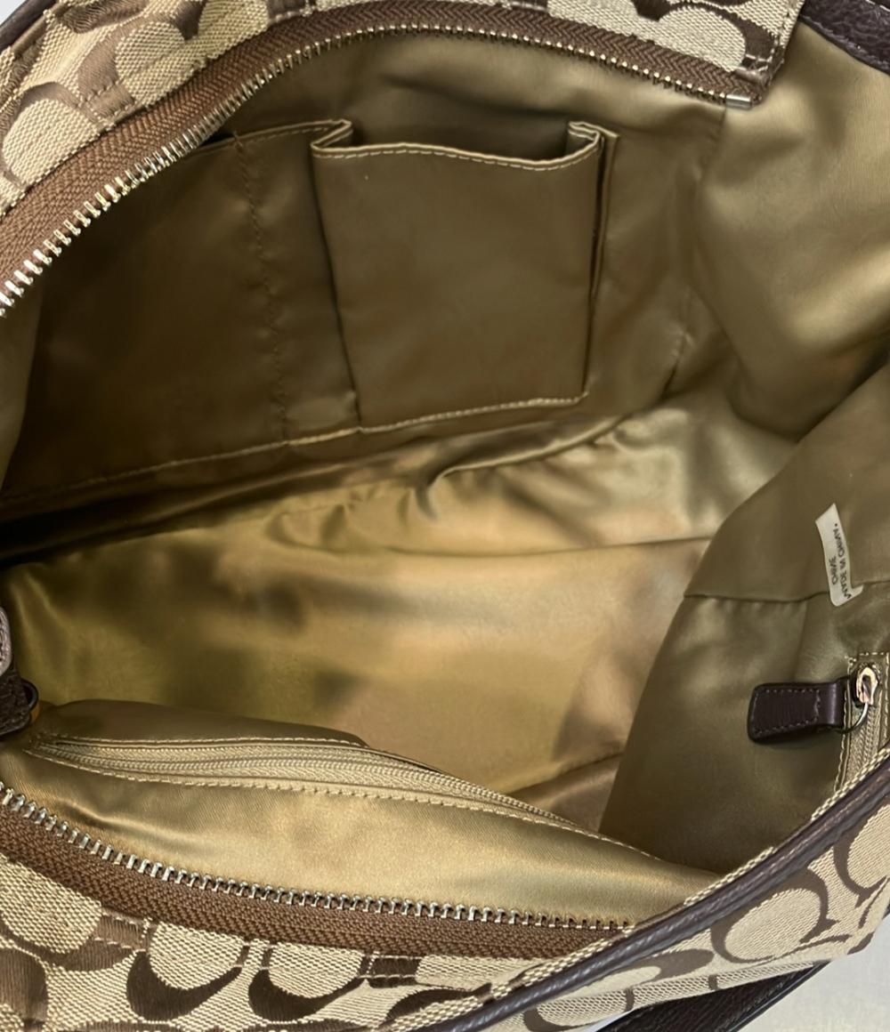 COACH トートバッグ 肩掛け シグネチャー キャリーオール 23297 レディース コーチ