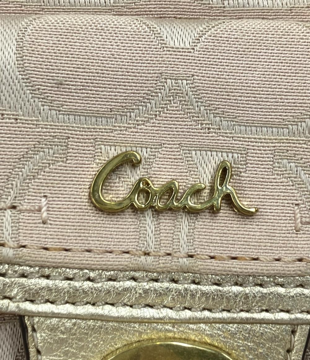 COACH ショルダーバッグ 斜め掛け シグネチャー レディース コーチ