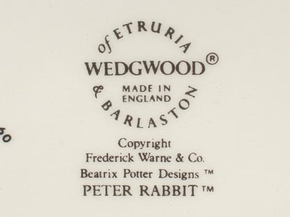 ウエッジウッド プレート 皿 17cm ピーターラビット WEDGWOOD