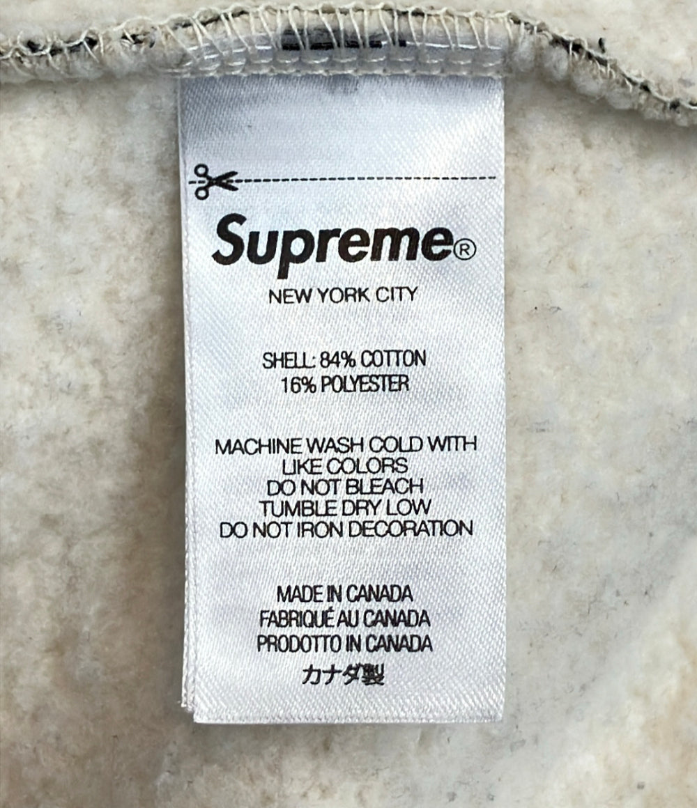 Supreme スモール ボックス フーデッド スウェットシャツ スネークスキン パーカー メンズ SIZE L シュプリーム
