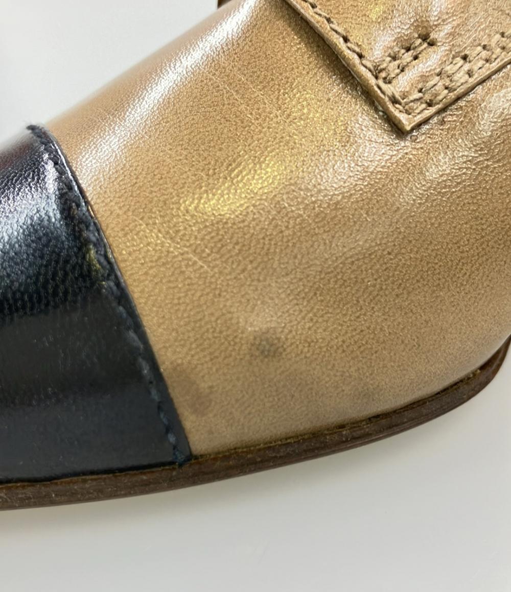 CHANEL ローファー バイカラー レディース SIZE 36 1/2 (23.5cm) シャネル