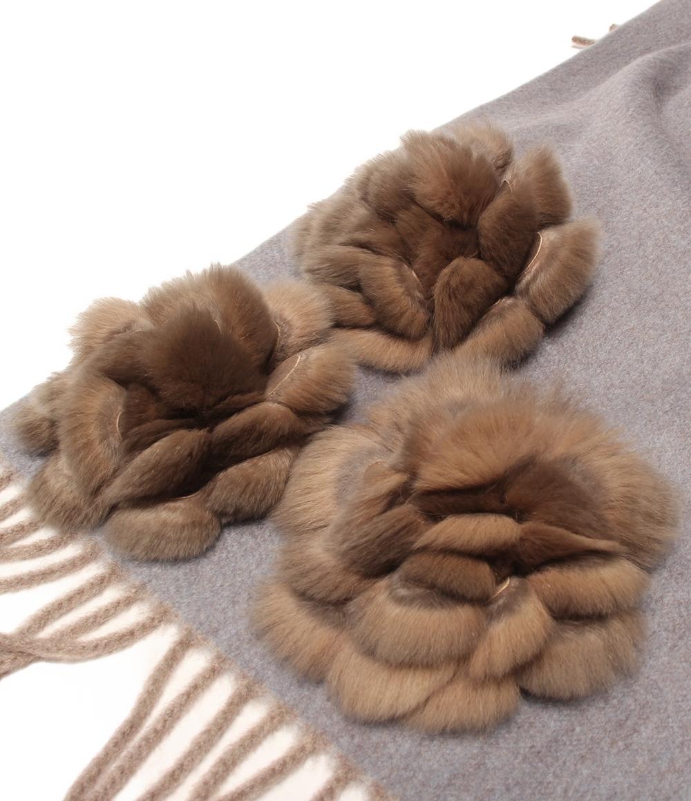 美品 フェンディ マフラー レディース FENDI