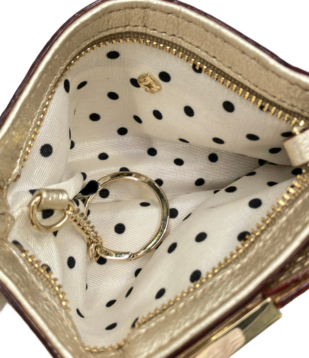 Kate Spade ポーチ リボン キーリング付き レディース ケイトスペード