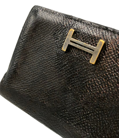 エルメス カードケース ▫︎L刻印 シルバー金具 べアン ユニセックス HERMES