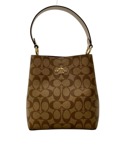 COACH ショルダーバッグ 肩掛け スモール タウン バケット シグネチャー 2312 レディース コーチ