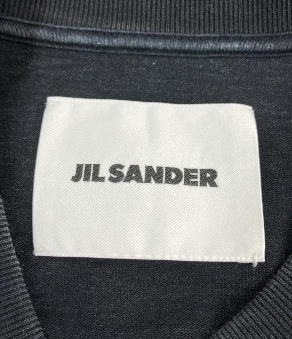 JIL SANDER 半袖 Tシャツ カットソー  バイカラー オーバーサイズ KK JM NM 0019 メンズ SIZE XL ジルサンダー
