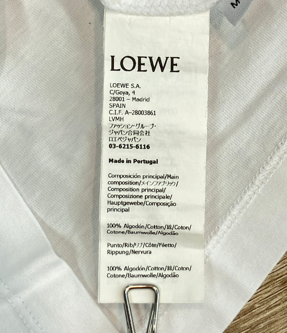 美品 LOEWE 半袖 クラフテッド ワールド 限定 両面プリント Tシャツ H988Y22X06 メンズ SIZE M ロエベ