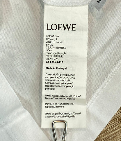 美品 LOEWE 半袖 クラフテッド ワールド 限定 両面プリント Tシャツ H988Y22X06 メンズ SIZE M ロエベ