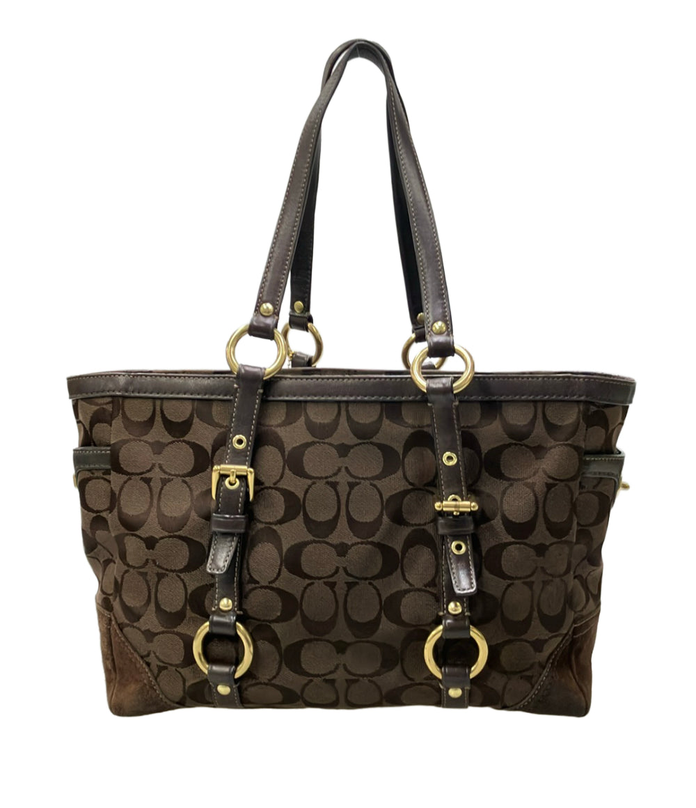 COACH トートバッグ シグネチャー 10384 レディース コーチ