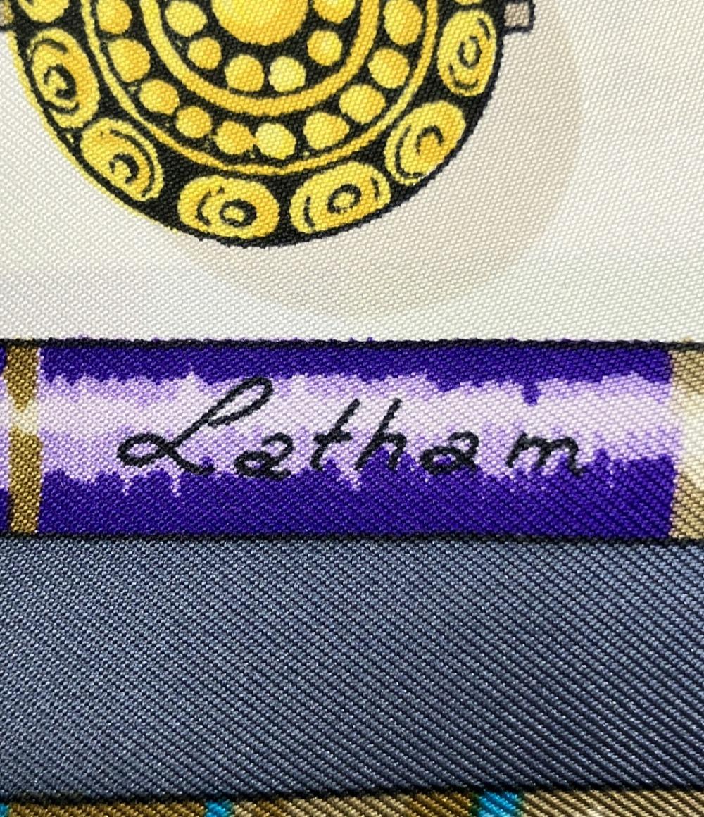 美品 HERMES スカーフ シルク100% カレ90 Petite main レディース エルメス