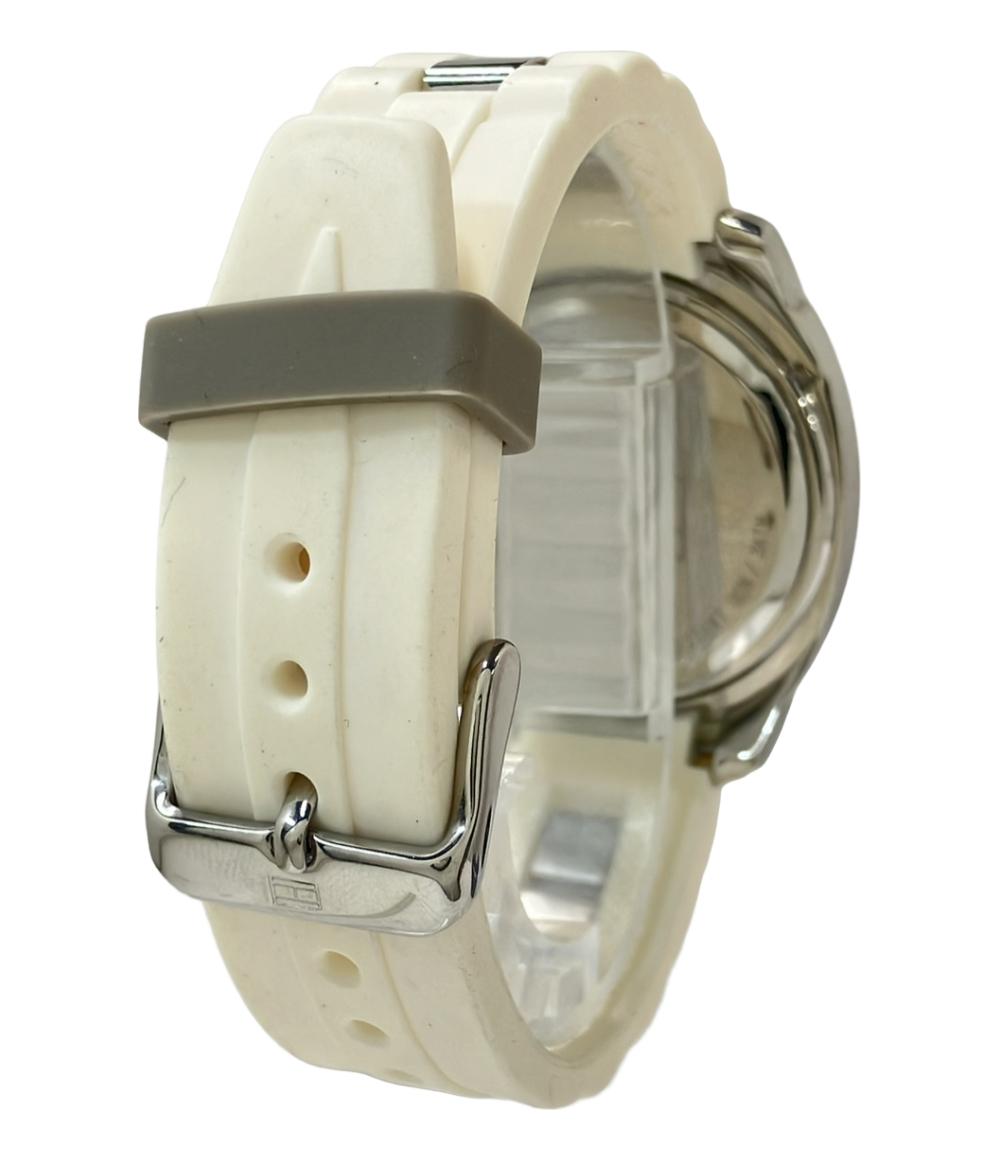 トミーヒルフィガー 腕時計 クオーツ シルバー メンズ TOMMY HILFIGER