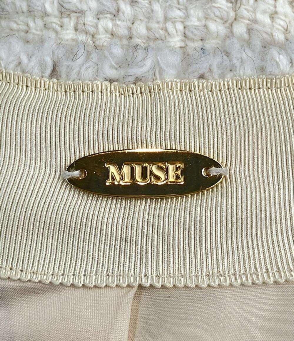 MUSE de Deuxieme Classe ツイードカーディガン レディース ミューズ ドゥ ドゥーズィエム クラス