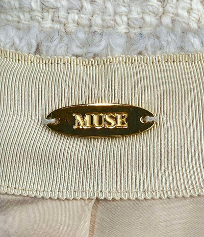 MUSE de Deuxieme Classe ツイードカーディガン レディース ミューズ ドゥ ドゥーズィエム クラス