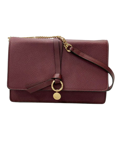 Chloe ショルダーバッグ 斜め掛け チェーン ALPHABET アルファベット CHC21WP727F57 レディース クロエ