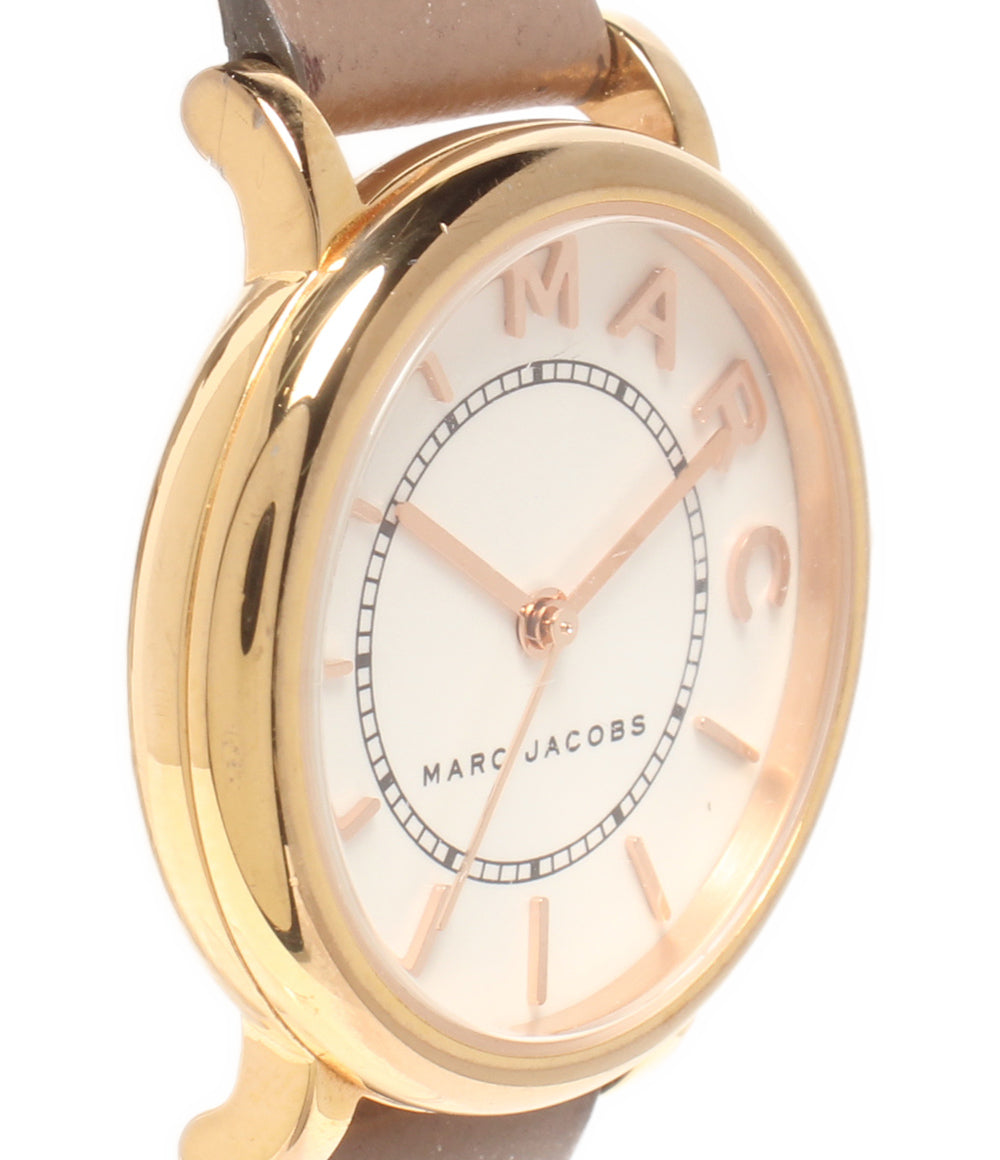 MARC BY MARC JACOBS 腕時計 クオーツ ホワイト MJ1538 レディース マークバイマークジェイコブス