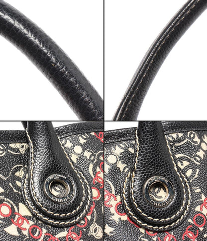 CHANEL トートバッグ シルバー金具 ココトラベル レディース シャネル