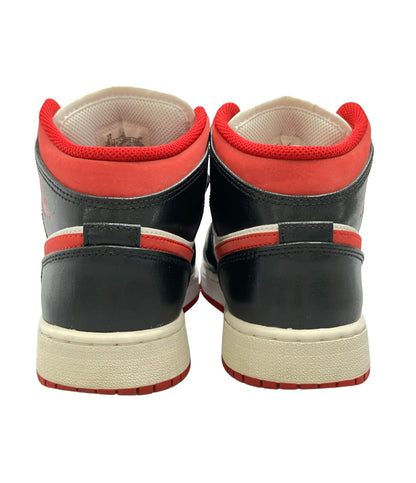 NIKE ハイカットスニーカー エアジョーダン1 ミッド DJ4695-122 レディース SIZE 24.0 ナイキ