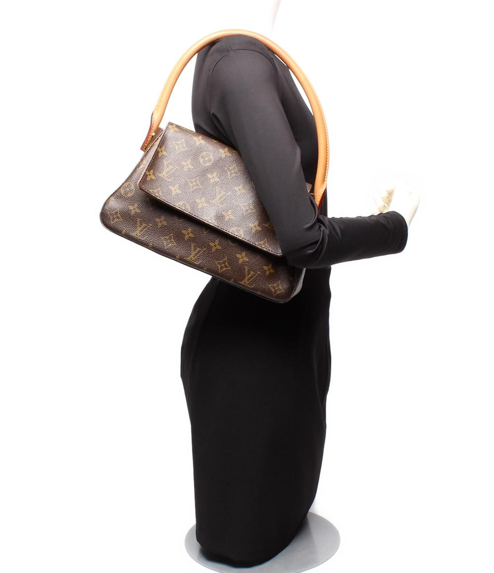 ルイヴィトン ハンドバッグ ワンショルダーバッグ 肩掛け ミニ ルーピング モノグラム M51147 レディース