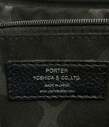 美品 PORTER ラウンドファスナー長財布 メンズ ポーター