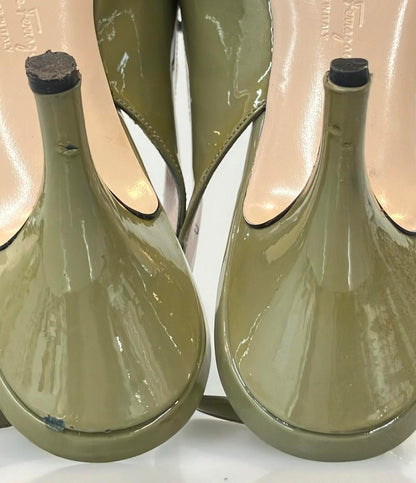 訳あり サルヴァトーレフェラガモ ミュール パンプス ヴァラ レディース SIZE 4 1/2 (XS) Salvatore Ferragamo