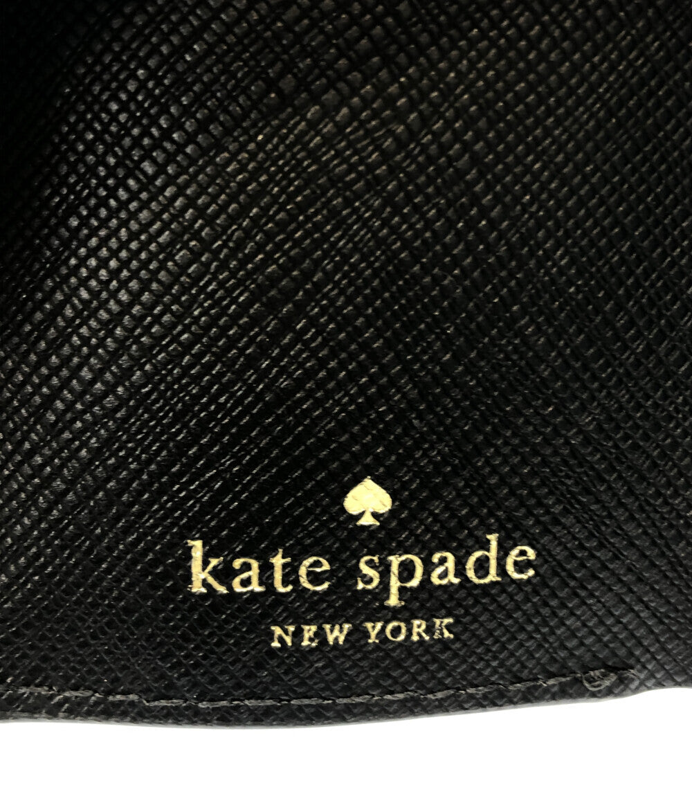 ケイトスペード 美品 三つ折り財布 千鳥格子     PWRU7056 レディース  (3つ折り財布) kate spade