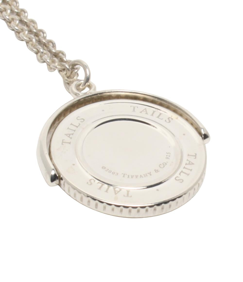 ティファニー ネックレス SV925 HEADS TAILS コイン レディース TIFFANY&Co.