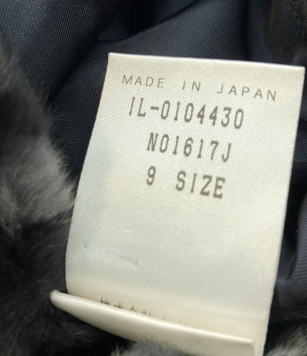 美品 レリアン ダブルジャケット レオパード ウィーゼル レディース SIZE 9 (M) Leilian