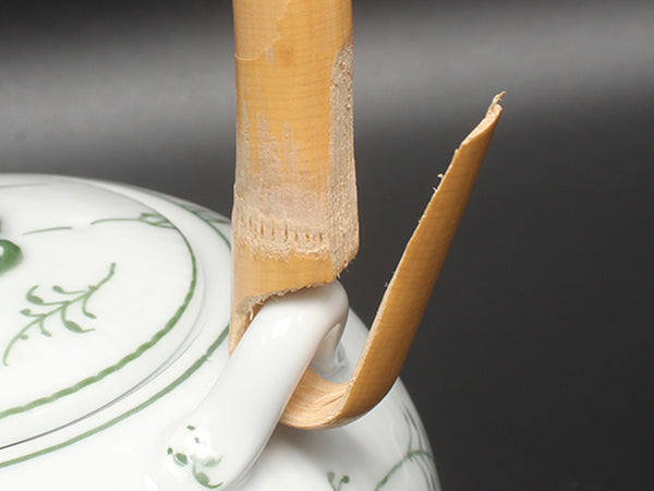 訳あり Royal Copenhagen 急須 湯呑み カップ 5点セット 茶器セット グリーンフルーテッド ロイヤルコペンハーゲン
