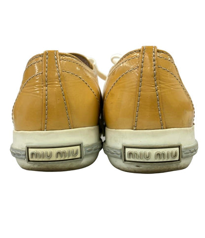 Miu Miu ローカットスニーカー 5E 8998 レディース SIZE 37 1/2 (24.5cm) ミュウ ミュウ