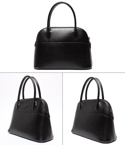 エルメス 2way ハンドバッグ ショルダーバッグ 肩掛け □A刻印 ゴールド金具 ボックスカーフ ボリード27 レディース HERMES