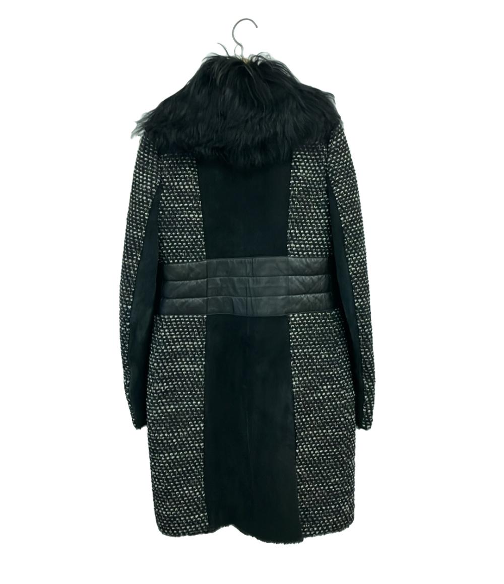 パトリッツィアペペ ファーコート 羊革 レディース SIZE 42 (L  