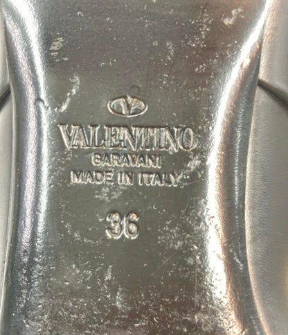 ヴァレンティノ・ガラヴァーニ フラットミュール スタッズ レディース SIZE 36 (M) Valentino Garavani