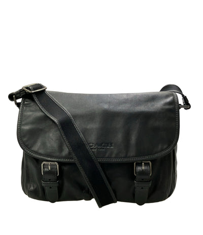 COACH ショルダーバッグ メッセンジャーバッグ 斜め掛け レザー レディース コーチ