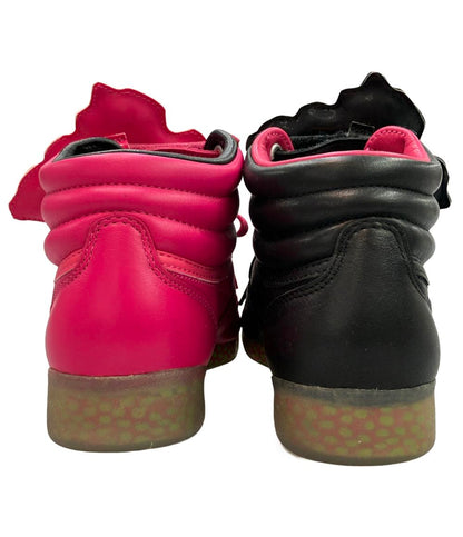 美品 Reebok ハイカットスニーカー × キース・ヘリング  フリースタイル HI INT R12 V53701 レディース SIZE 23.5 (M) リーボック