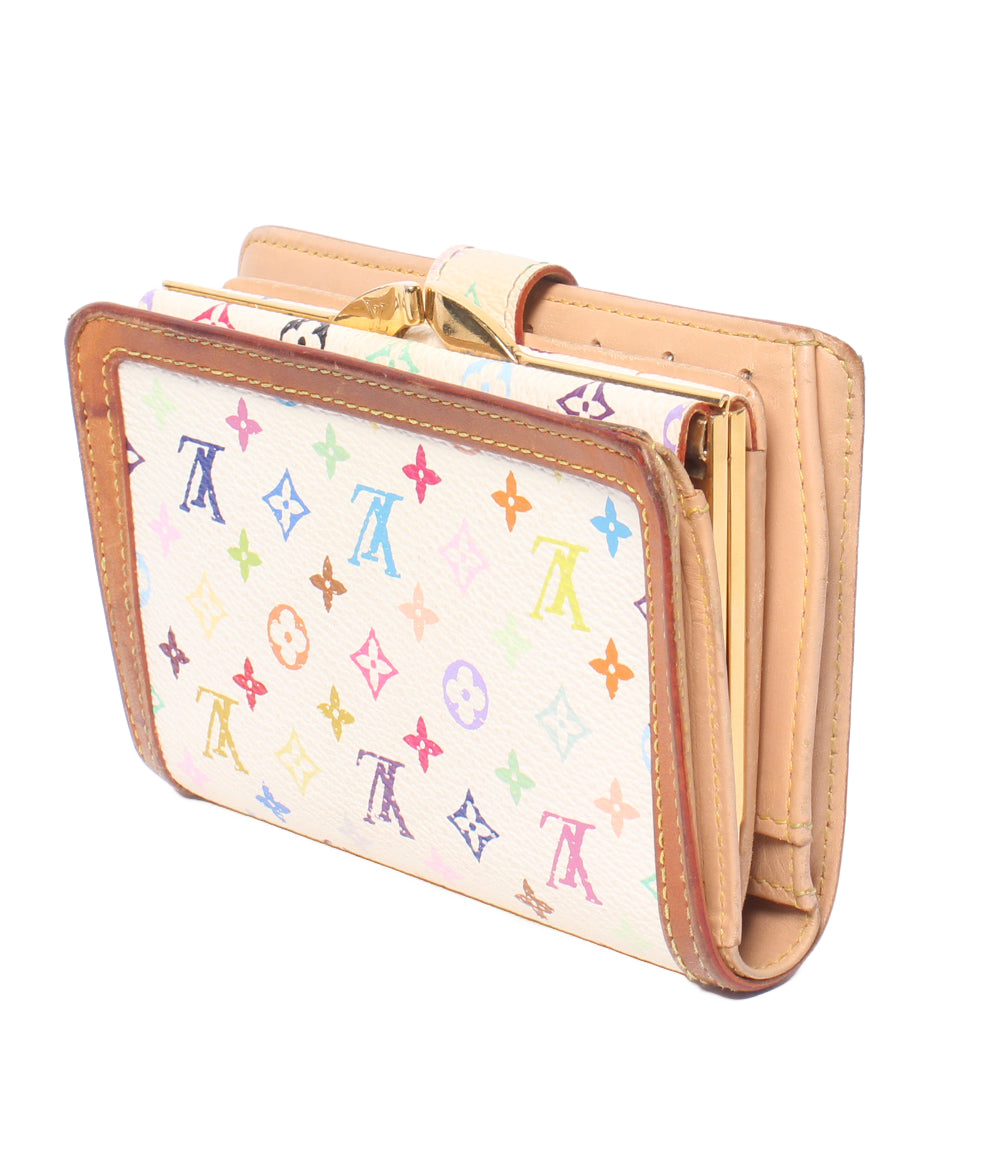 LOUIS VUITTON 二つ折り財布 がま口 ポルトフォイユ ヴィエノワ モノグラム マルチカラー M92987 レディース ルイ・ヴィトン