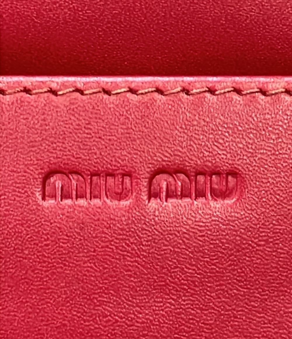 ミュウ ミュウ 長財布 レディース Miu Miu
