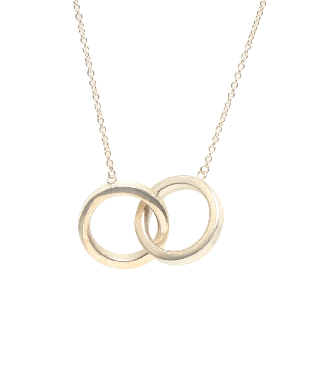 Tiffany & Co. ネックレス SV925 1837 ダブルサークル レディース ティファニー