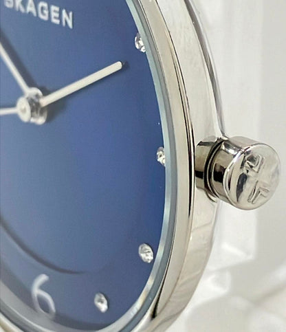 スカーゲン 腕時計 クオーツ ブルー SKW2307 レディース SKAGEN