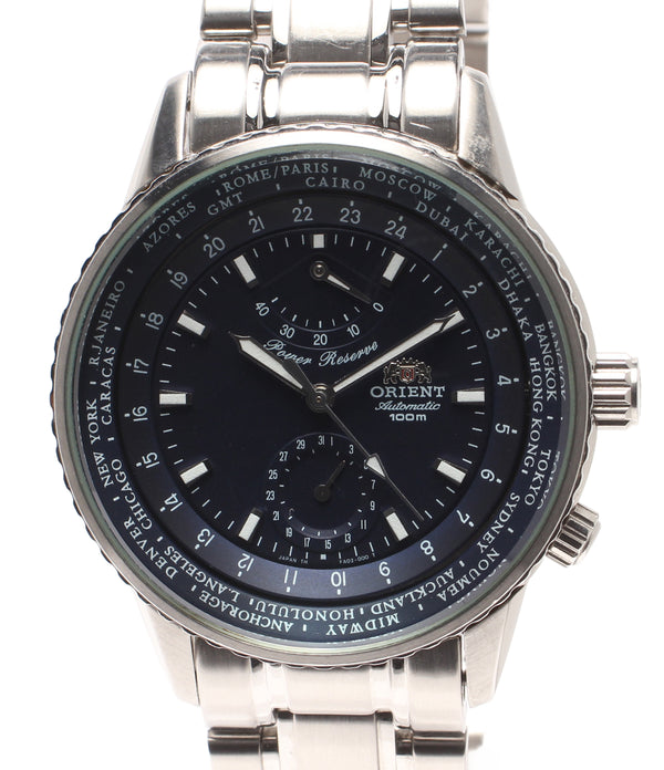 ORIENT 腕時計 キングマスター 自動巻き ブラック FA02-C1 メンズ