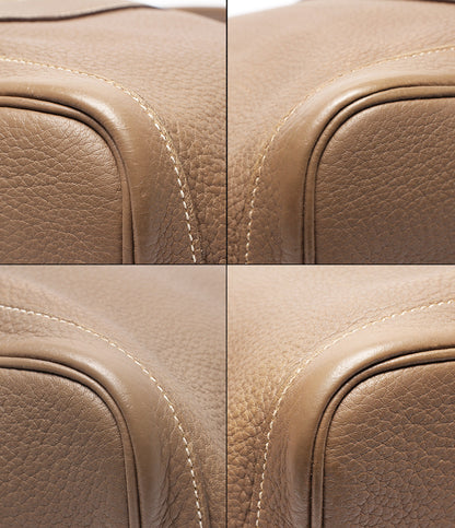 HERMES トートバッグ □L刻印 シルバー金具 ガーデンパーティPM レディース エルメス