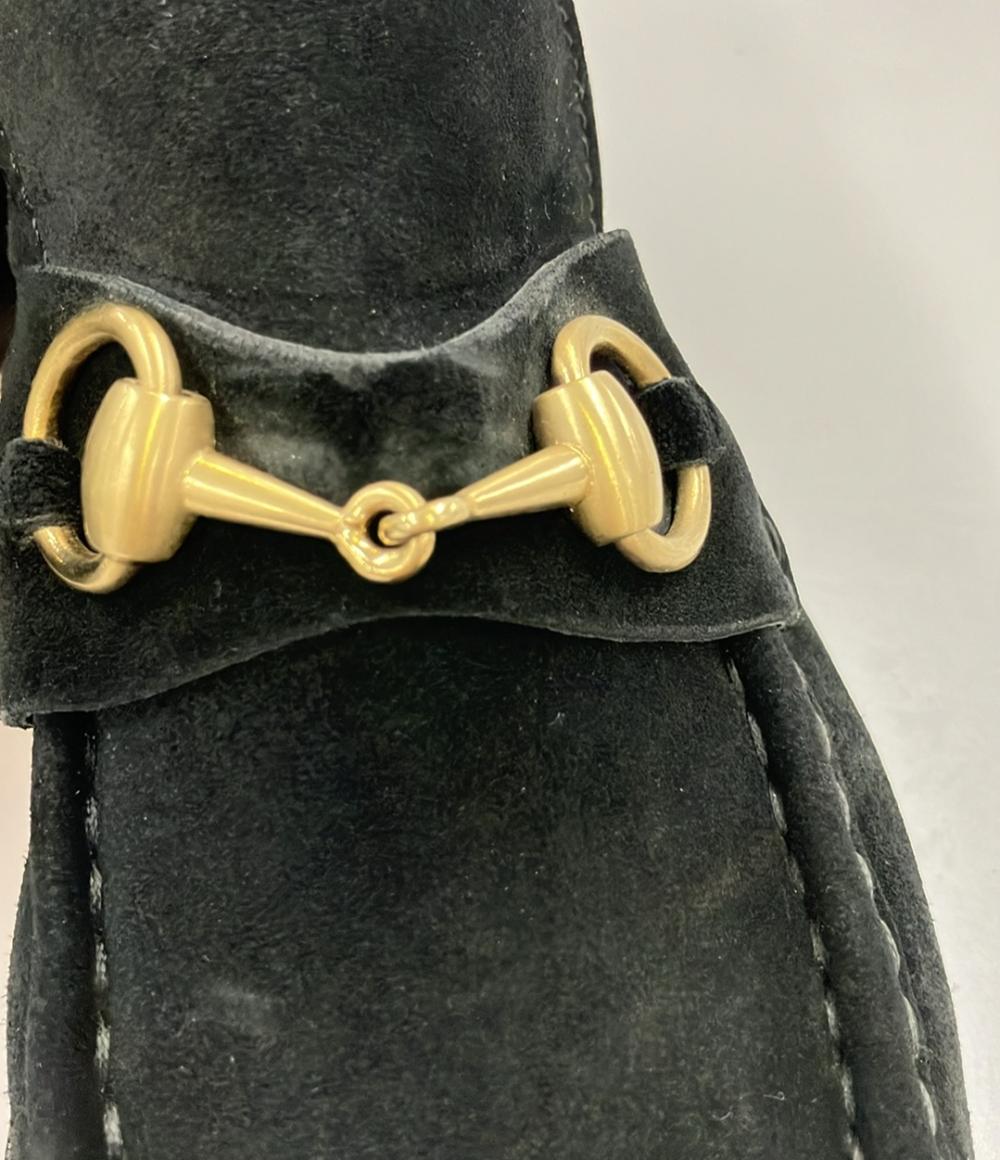 GUCCI スエードアンクルブーツ ホースビット レディース SIZE 37 C