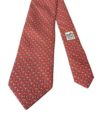 美品 エルメス ネクタイ シルク100% メンズ HERMES
