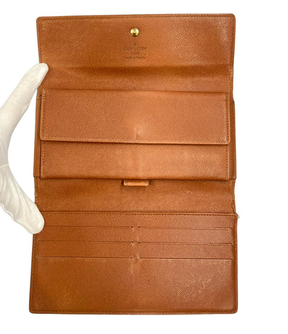 訳あり LOUIS VUITTON 三つ折り長財布 ポルトトレゾール インターナショナル モノグラム M61215 レディース メンズ ルイ・ヴィトン