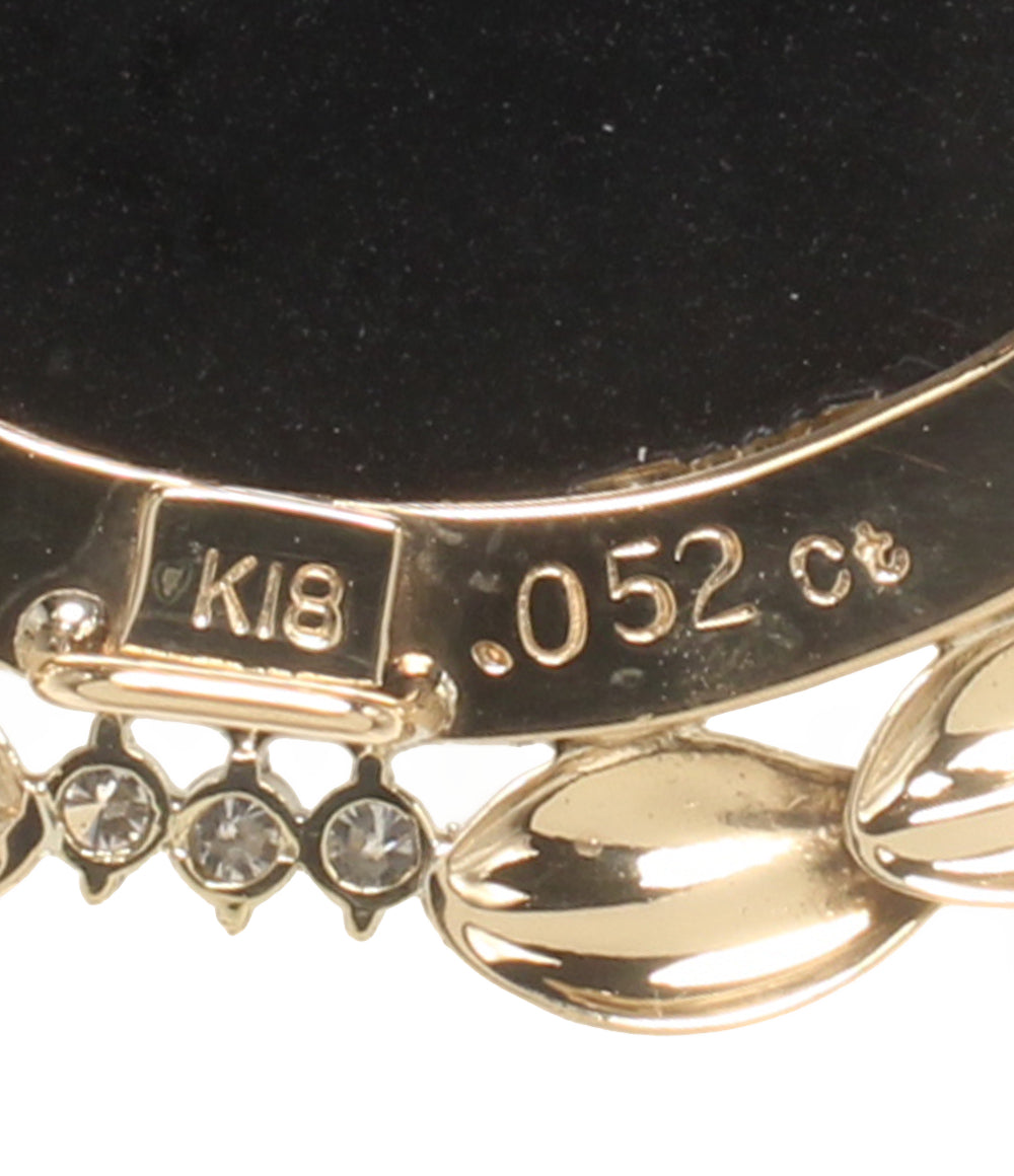 ブローチ ペンダントトップ カメオ Schmidt K18 ダイヤ0.052ct