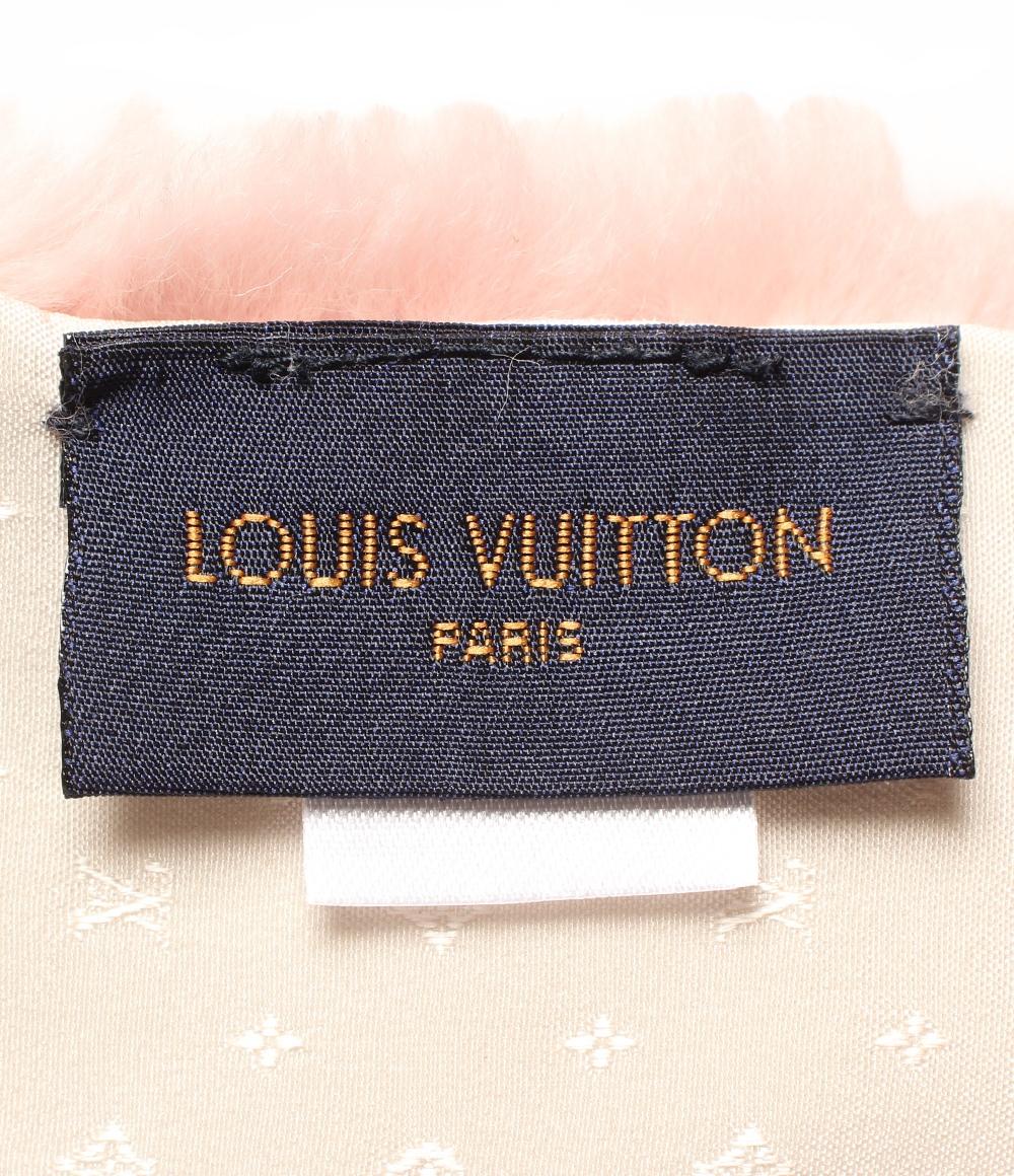 美品 ルイ・ヴィトン マフラー エシャルプ LV インザシティ M70873 レディース LOUIS VUITTON