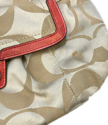 コーチ 2WAY ハンドバッグ ショルダーバッグ 斜め掛け ラージシグネチャー 18349 レディース COACH