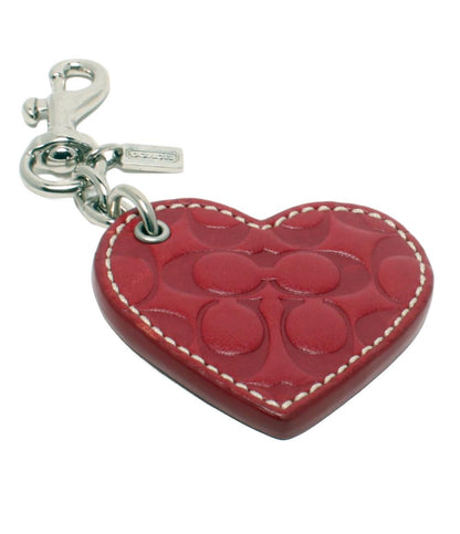 COACH バッグチャーム ハートモチーフ シグネチャー レディース コーチ