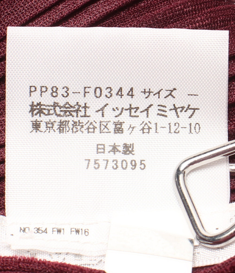 美品 PLEATS PLEASE ポンチョ プリーツ PP83-F0344 レディース プリーツプリーズ